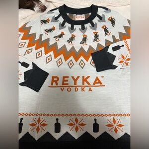 Holiday sweater Reyka vodka